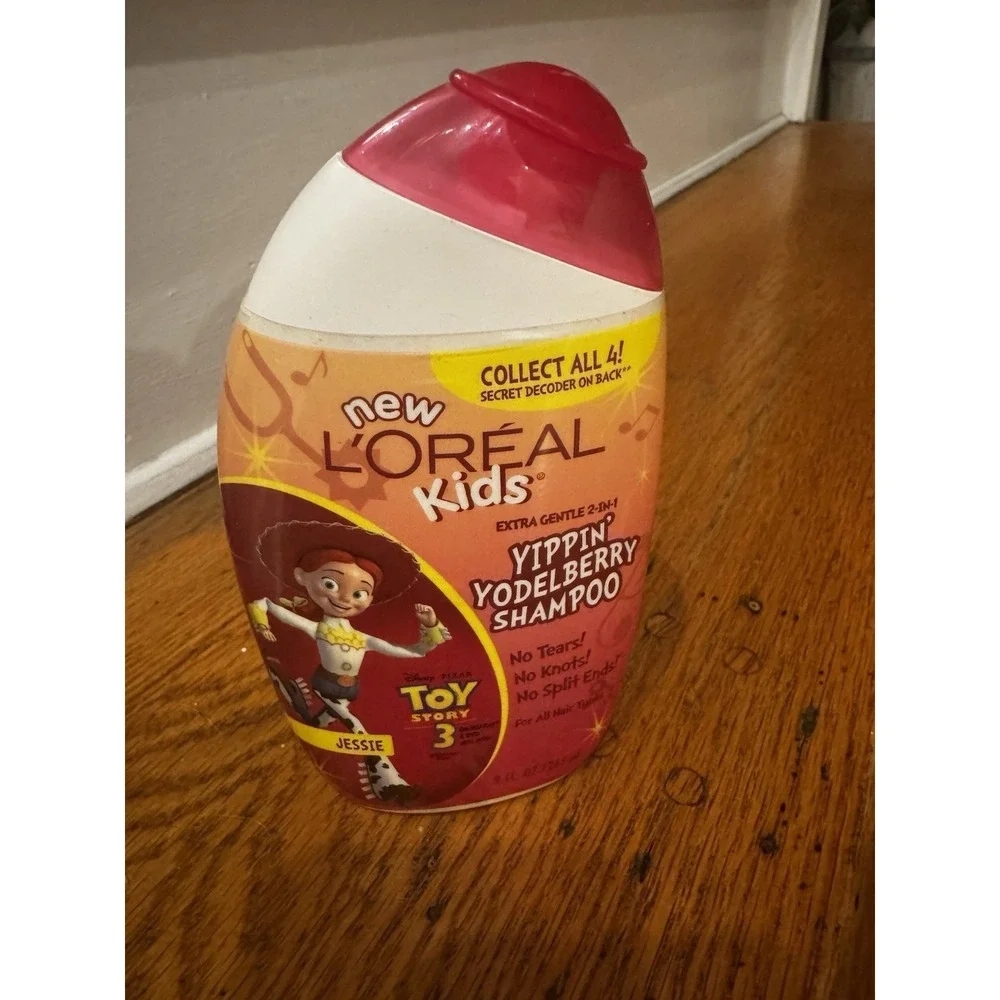 1 Loreal Kids Toy Story 3 Jessie Yippin Yodelberry Shampoo 9oz DISCONTINUED* NEW